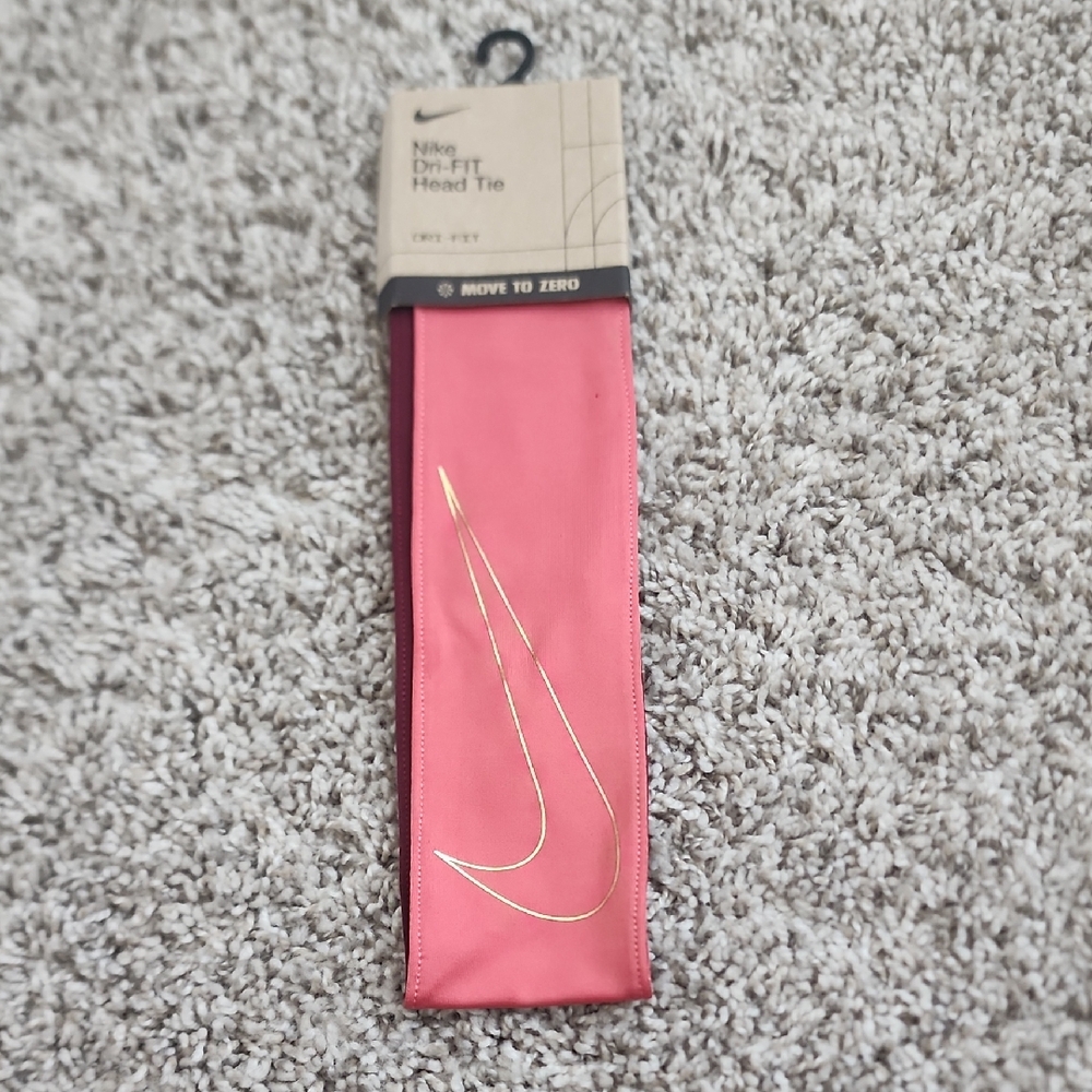 Nike Dri-FIT Pink Head Tie